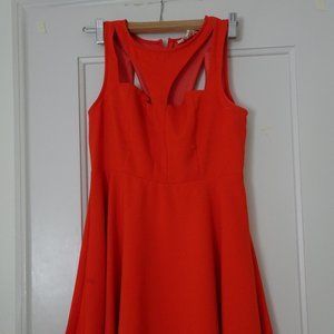 L'atiste Red Cutout Dress